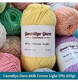 Gantsilyo Guru Milk Cotton Light 5Ply (125g)
