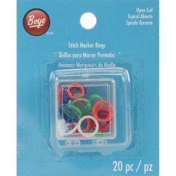 Boye Stitch Marker Rings