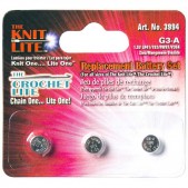 Crochet Lite Replacement Batteries 3/Pack