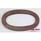 Bag Handle (Dark Brown, Oval)