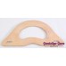 Bag Handle (Light Brown, Closed Handle)