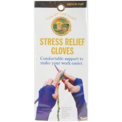Lion Brand Stress Relief Gloves Medium