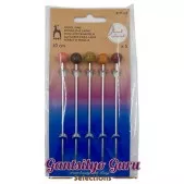 Pony Handcoloured Wood Knit Pins