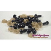 Safety Eyes Black 7MM