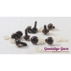Safety Eyes Brown 10MM