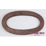 Bag Handle (Dark Brown, Oval)