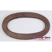 Bag Handle (Dark Brown, Oval)