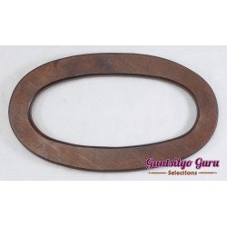 Bag Handle (Dark Brown, Oval)