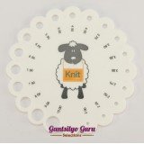 Knitting Needle Gauge