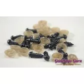 Safety Eyes Black 5MM
