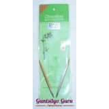 ChiaoGoo Bamboo Circular Knitting Needles Size 7 (4.5mm), 16 in.
