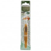 Clover Soft Touch Steel Crochet Hook 0.75MM