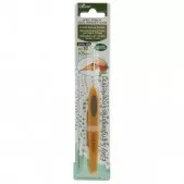 Clover Soft Touch Steel Crochet Hook 0.75MM