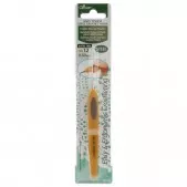 Clover Soft Touch Steel Crochet Hook 0.60MM
