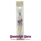 Hamanaka Aluminum Crochet Hook 5/0 - 7/0 (3MM and 4MM) Hamanaka Aluminum Crochet Hook 5/0 - 7/0 (3MM and 4MM)