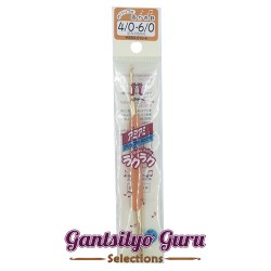 Hamanaka Aluminum Crochet Hook 4/0 - 6/0 (2.5MM and 3.5MM)