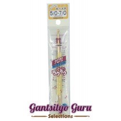 Hamanaka Aluminum Crochet Hook 5/0 - 7/0 (3MM and 4MM)