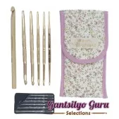 Hamanaka Double-Ended Crochet Hook Set w/ Case