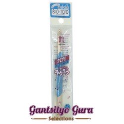 Hamanaka Aluminum Crochet Hook 8/0 - 10/0 (5MM and 6MM)