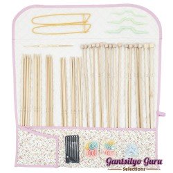 Hamanaka Bamboo Knitting Needle Set