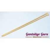 Hamanaka Bamboo Knitting Needles 5.4 mm, 33 cm