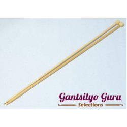 Hamanaka Bamboo Knitting Needles 4.8 mm, 33 cm