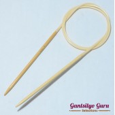 Hamanaka Bamboo Circular Knitting Needles 4.2 mm, 80 cm
