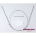 Steel Circular Knitting Needles 15 / 1.75mm (60 cm)
