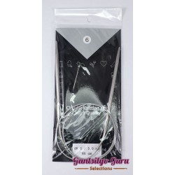 Steel Circular Knitting Needles 6 / 5mm (80 cm)