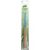 Susan Bates Bamboo Handle / Silvalume Head Crochet Hook Size H8 (5mm)