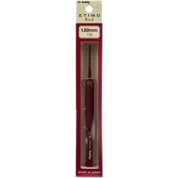 Tulip Etimo Red Crochet Hook 1.8MM