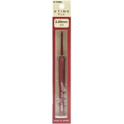 Tulip Etimo Red Crochet Hook 3MM