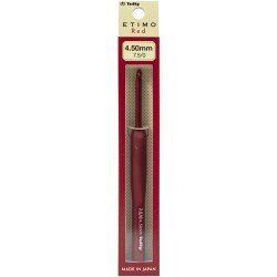 Tulip Etimo Red Crochet Hook 4.5MM