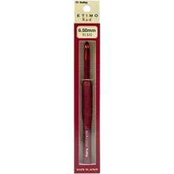 Tulip Etimo Red Crochet Hook 6.5MM