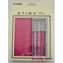 Tulip Etimo Rose 3-Pc. Crochet Hook Set (Japan Set)