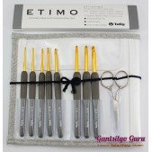 Tulip Etimo 8-Pc. Aluminum Crochet Hook Set (Japan Set)