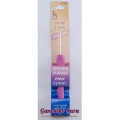 Pony Easy Grip Flat Steel Crochet Hook 1.00MM