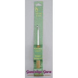 Pony Bamboo Handle Crochet Hook 5.0MM