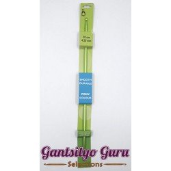 Pony Colored Aluminum Double Ended Tunisian Crochet Hook 4.5MM (30CM)