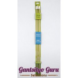 Pony Colored Aluminum Knobbed Knitting Needles 5MM (35CM)
