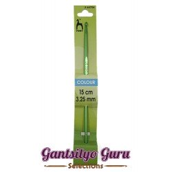 Pony Colored Aluminum Crochet Hook 3.25MM