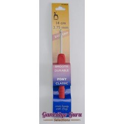 Pony Easy Grip Flat Crochet Hook 3.75MM