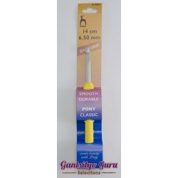 Pony Easy Grip Flat Crochet Hook 6.5MM