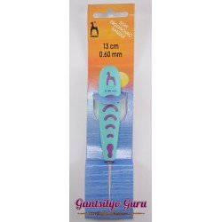 Pony Ergonomic Crochet Hook 0.6MM