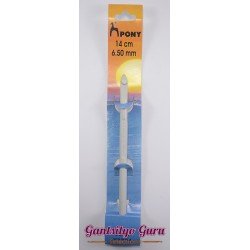 Pony Inline Crochet Hook 6.5MM