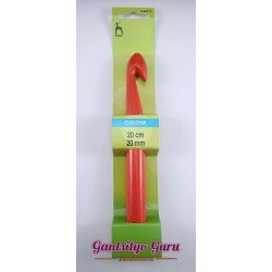 Pony Plastic Crochet Hook 20.0MM