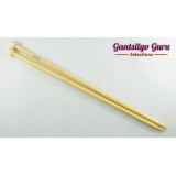 Bamboo Straight Knitting Needles 8.0 (34 cm)