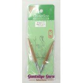 ChiaoGoo Bamboo Circular Knitting Needles Size 11 (8.0mm), 16 in.