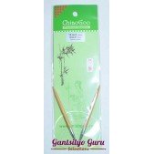ChiaoGoo Bamboo Circular Knitting Needles Size 8 (5mm), 16 in.