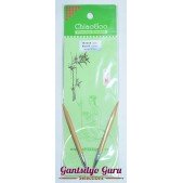 ChiaoGoo Bamboo Circular Knitting Needles Size 9 (5.5mm), 16 in.
